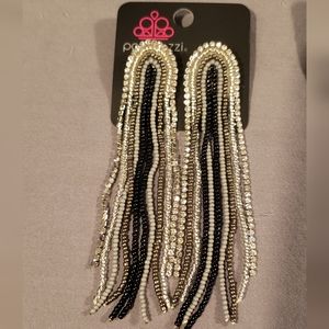 Seed Bead post back earrings